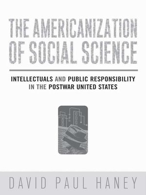 cover image of The Americanization of Social Science